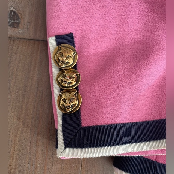 Gucci pink cady blazer women M - Picture 10 of 12